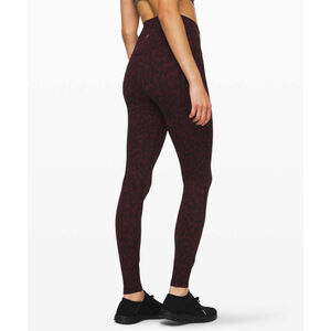 Lululemon Align Legging 28" Formation Camo Dark Adobe Multi Size 2